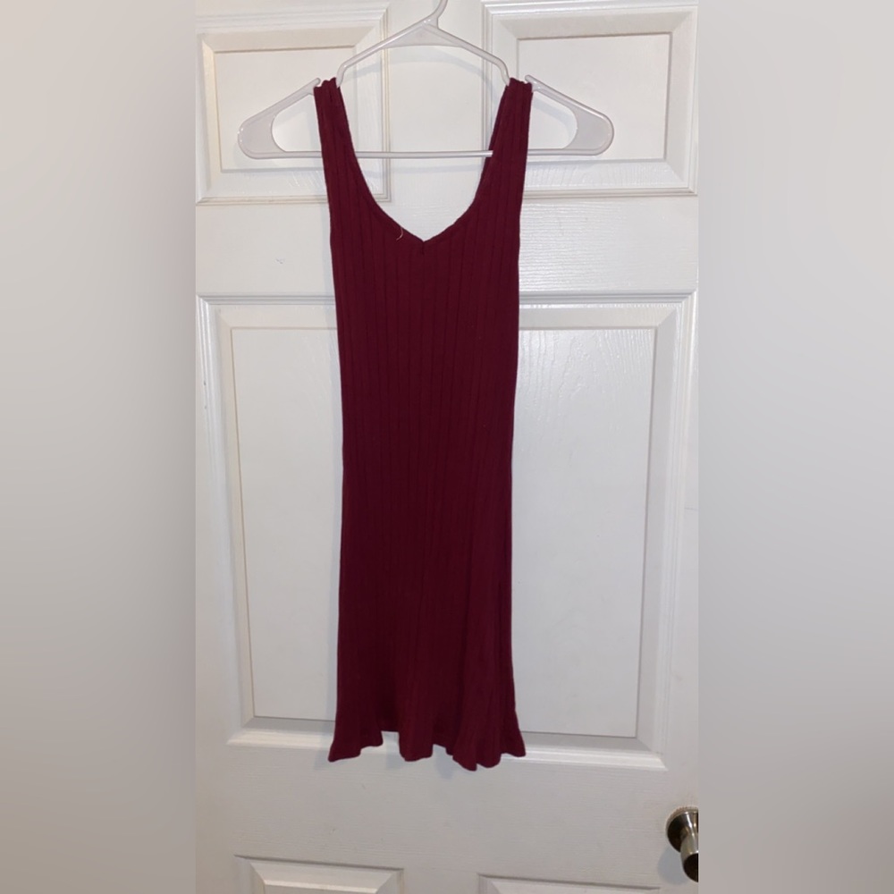 Maroon dress